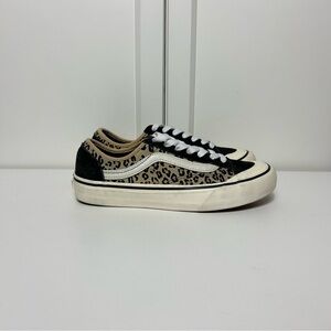 Vans old skool pro leopard black white ultracush